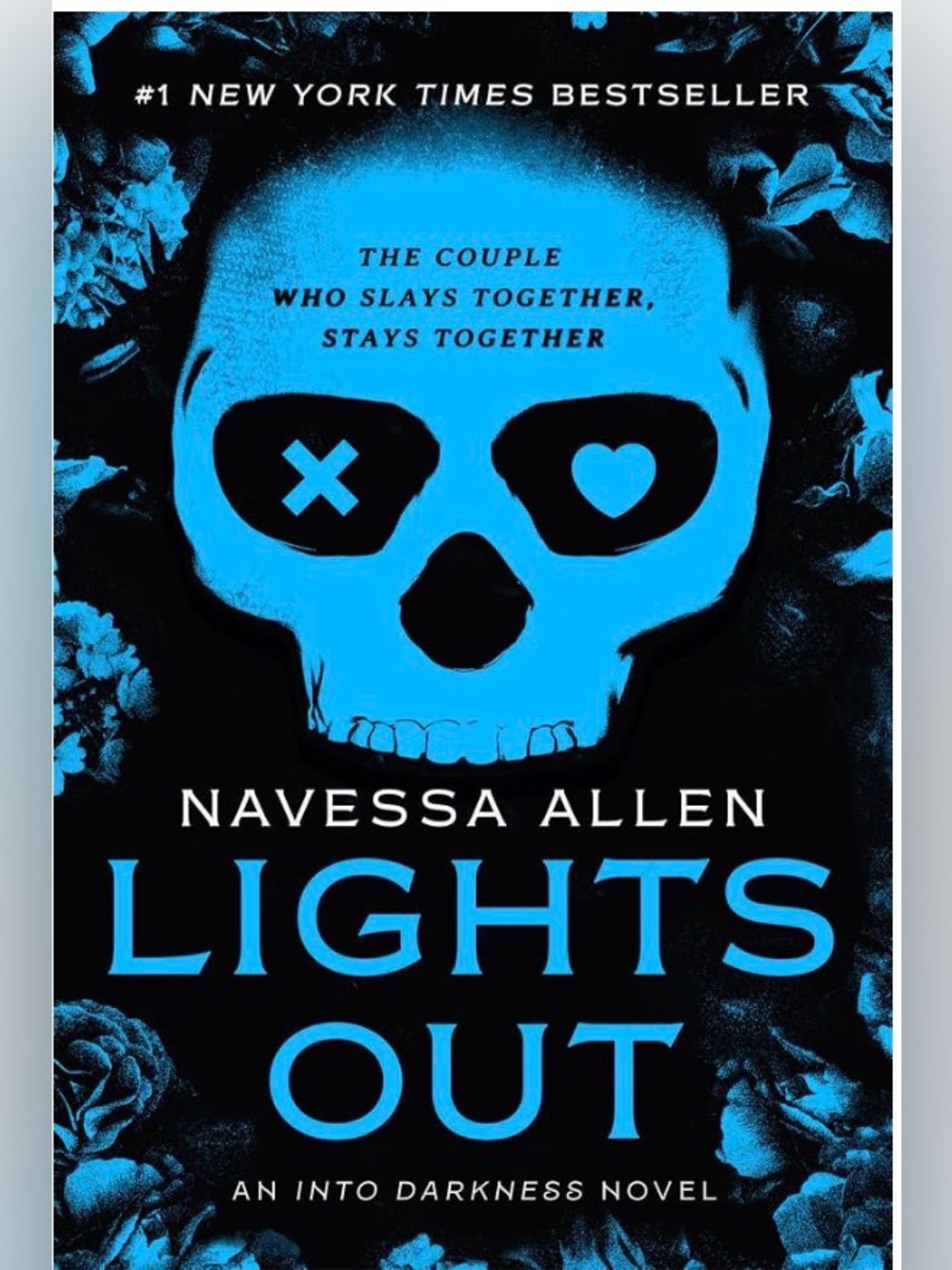 Lights Out by - Black & Blue Cover Coffee Table Book